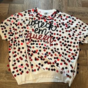 Brand new with tags. Queen of Sparkles. “Wreck Em Queen” Never worn.